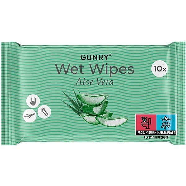 Gunry Wet Wipes Aloe Vera