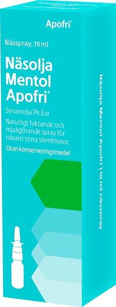 Apofri Näsolja Mentol 10ml 