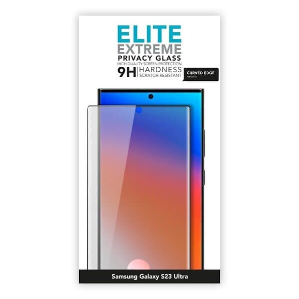 Linocell Elite Extrem Privacy Glass skärmskydd för Samsung Galaxy S23 Ultra