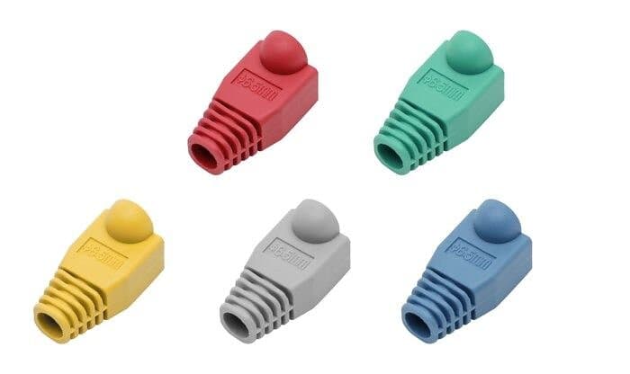 Luxorparts Böjskydd för RJ45-nätverkskontakt 20-pack