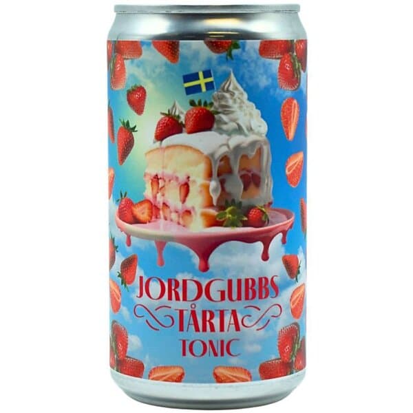 GBG Soda Tonic Jordgubbstårta 33cl