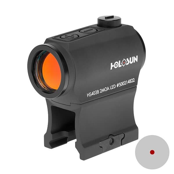 Holosun Paralow HS403B 1x20 2 MOA Dot FDE