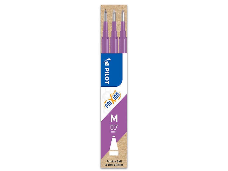 Pilot FriXion 0,7 Refill Lila 3P