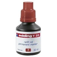 Edding Bläckrefill märkpennor 30ml T 25 brun