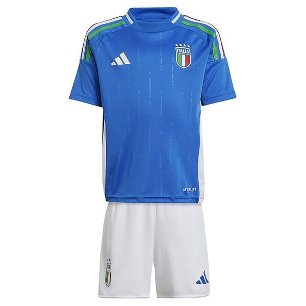 Adidas Italy 23/24 Kids Set Home Blå 9-10 Years