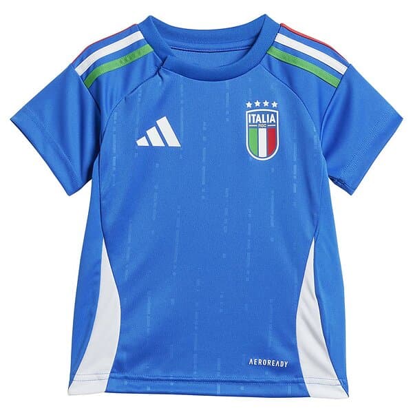 Adidas Italy 23/24 Infant Set Home Blå 3-6 Months