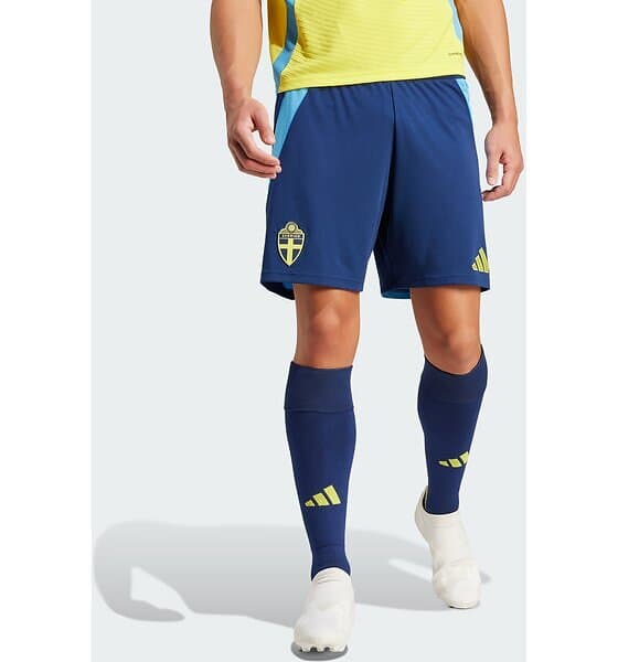 Adidas Sweden 23/24 Shorts Home Blå M