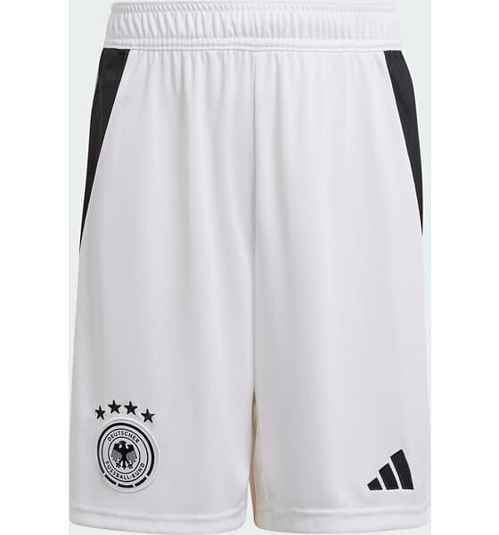 Adidas Germany 23/24 Junior Shorts Home Vit 13-14 Years