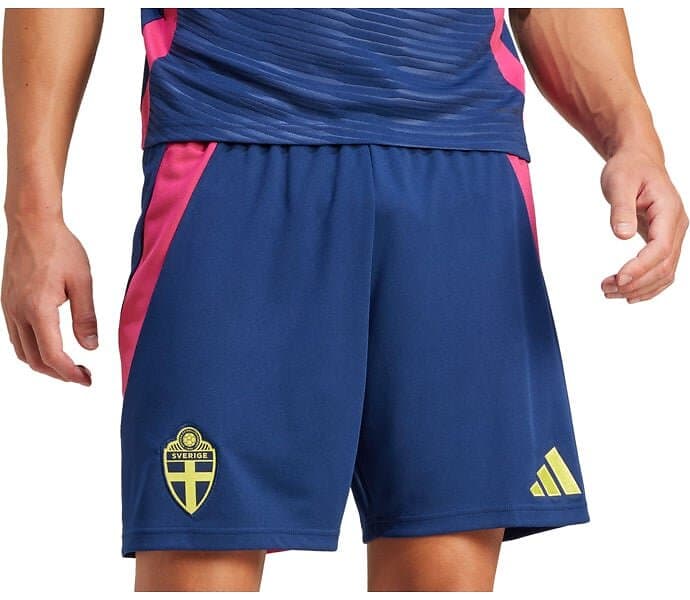 Adidas Sweden 23/24 Shorts Away Blå XL