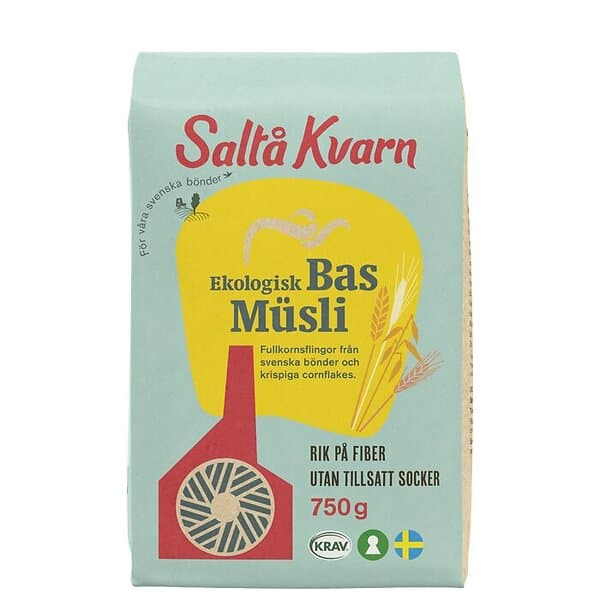 Saltå Kvarn Basmüsli 750g