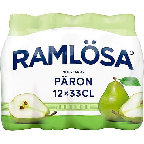 Ramlösa Päron PET-flaska 12x33cl