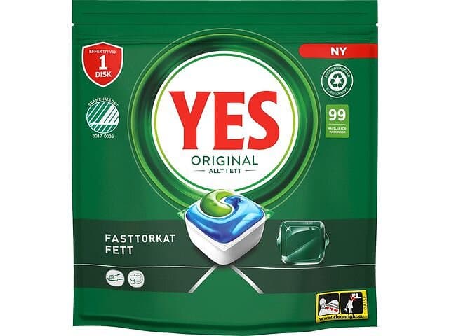 Yes Original Maskindisk Tabletter 99st