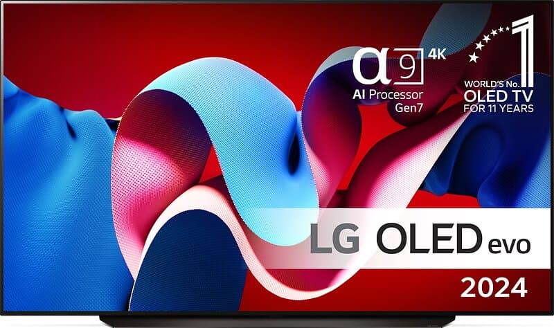 LG 83" EVO C4 4K TV OLED83C44LA