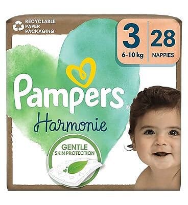 Pampers Harmonie Size 3 engångsblöjor 6-10kg 28 st