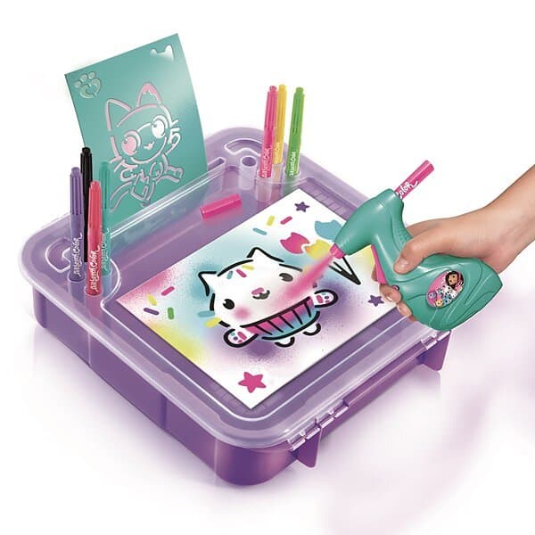 Art Airbrush Activity Case Gabby's Dollhouse