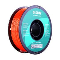 eSUN PLA filament Jacinth/Röd 1,75mm 1kg eSilk