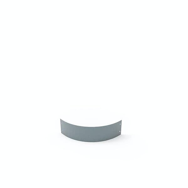 Flexigarden Planteringskant Aluzink 120 mm Kvartsbåge aluzink kvartsbåge 500 13595503120