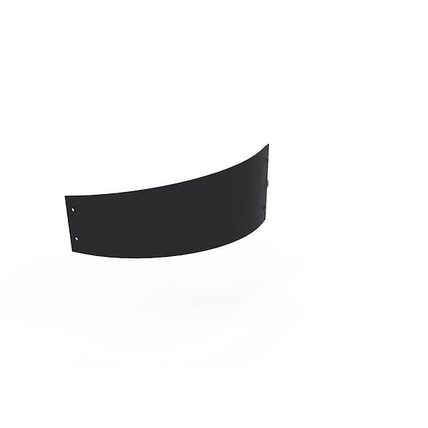Flexigarden Planteringskant Svart Övergång 120-180 mm Kvartsbåge svart överg. kvartsbåge höger 13595500515