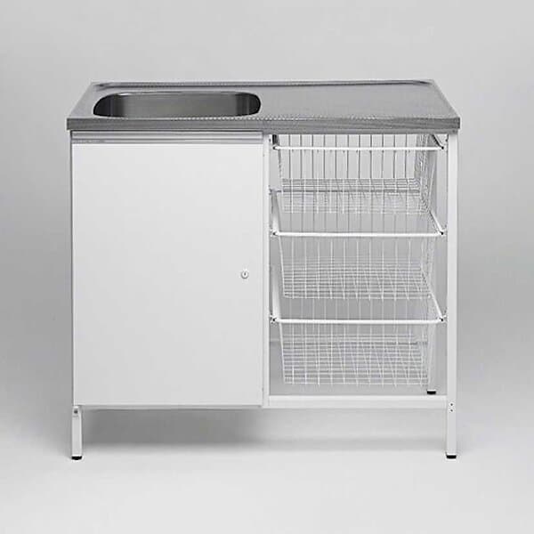 Contura Steel Tvättbänk CAB 10 Vit Allbänk V 0401080