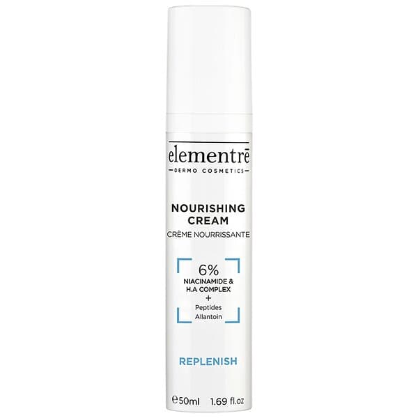 Elementrē Nourishing Cream 6% Niacinamide & Hyaluronic Acid 50ml