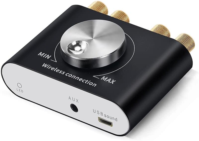 NÖRDIC Bluetooth 5.0 Stereo amplifier digital Audio Class D förstärkare 2x50W