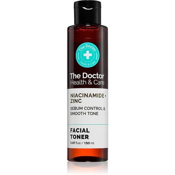 The Doctor Niacinamide Zinc Sebum Control & Smooth Tone Mattifierande rengöringstoner 150ml