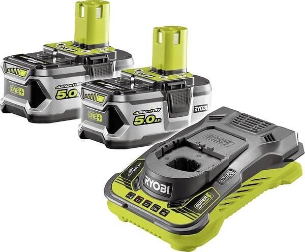 Ryobi Tillbehörsset RC18150-250; 18 V; 2x5,0 Ah batt. laddare