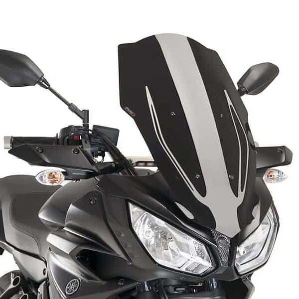 Puig Touring Windshield Yamaha Mt-07 Tracer/gt Svart