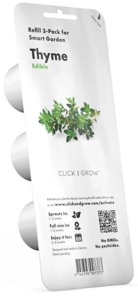 Click and Grow Smart Garden Refill 3-pack Timjan
