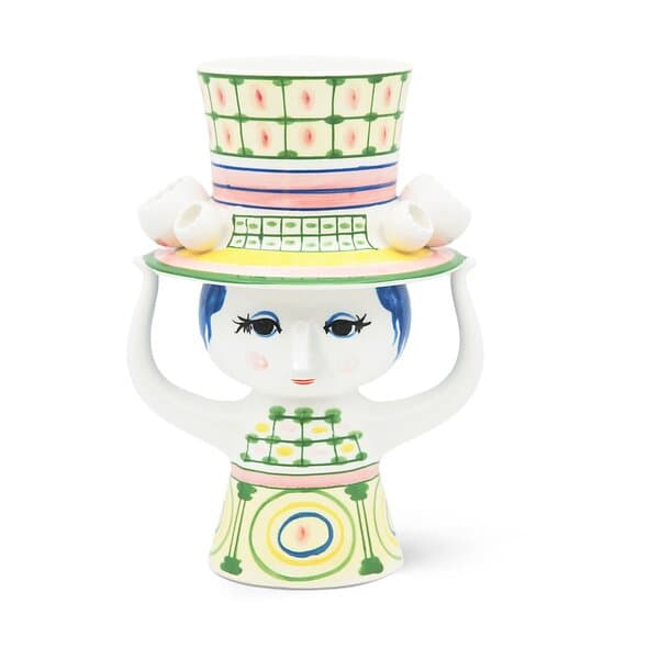 Bjørn Wiinblad Lady with hat vas H24,5cm