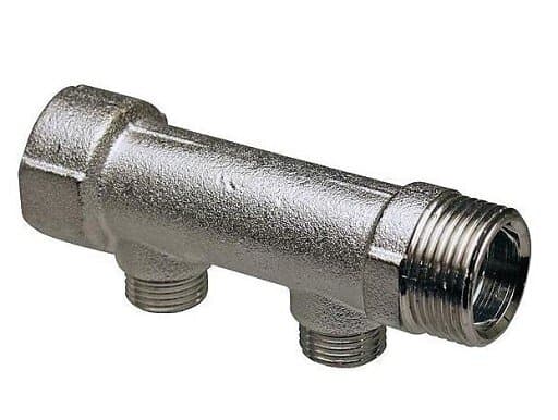 Uponor Uni-C fördelningsrör S 1"MT/FT 2X1/2"MT