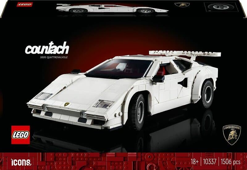 LEGO Icons 10337 Lamborghini Countach 5000 Quattrovalvole