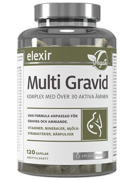 Elexir Pharma Multi Gravid 120 kapslar