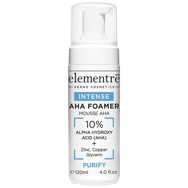 Elementrē AHA Foamer 10% Alpha Hydroxy Acid 120ml