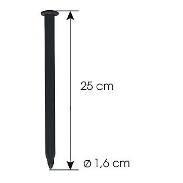 Jabo Ankarspik GardenEdge plast cm 4-pack 10510