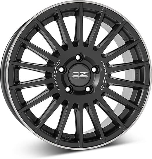 OZ Rally Desert M.Blk/Pol Lip 8x18 6/130 ET45 CB84.1