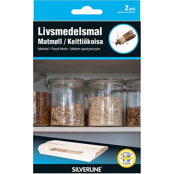 Silverline Livsmedelsmalfälla 2-pack 22486