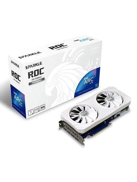 Sparkle Arc A770 ROC Luna OC White HDMI 3xDP 16GB 