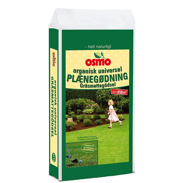 Osmo Gräsmattegödsel 20kg, organisk