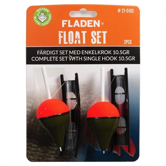 Fladen Slotted Bung Float Set 10,5g (2-pack)