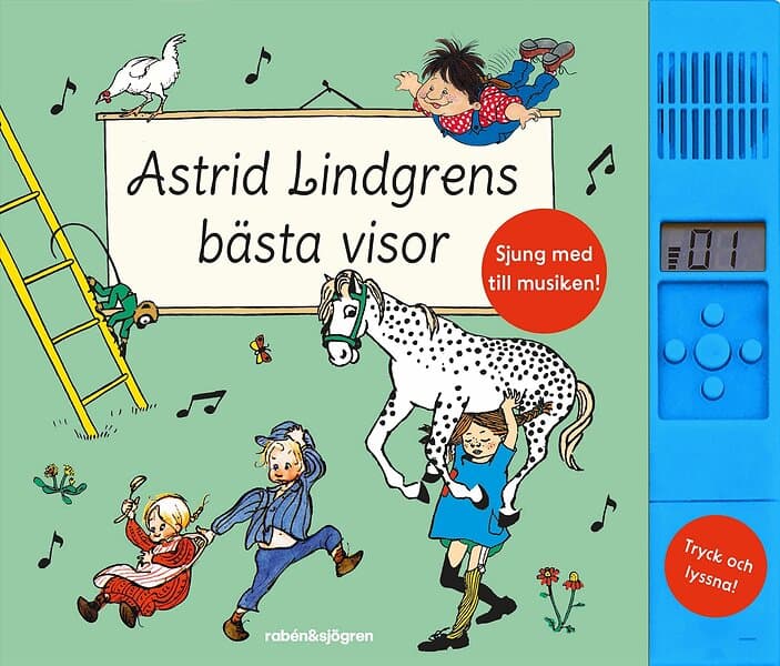 Astrid Lindgren: Astrid Lindgrens bästa visor med ljudmodul