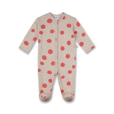 Sanetta Jumpsuit circles beige melange
