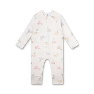 Sanetta Overall Giraffes beige