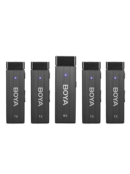 Boya 2.4 GHz Microphone x4 BY-W4