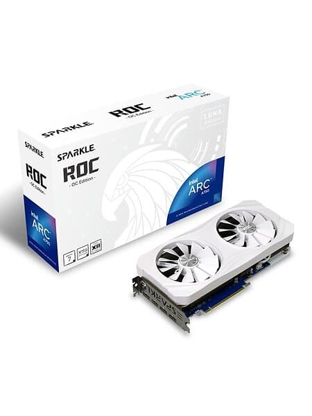 Sparkle Intel Arc A750 ROC LUNA OC Edition HDMI 3xDP 8GB