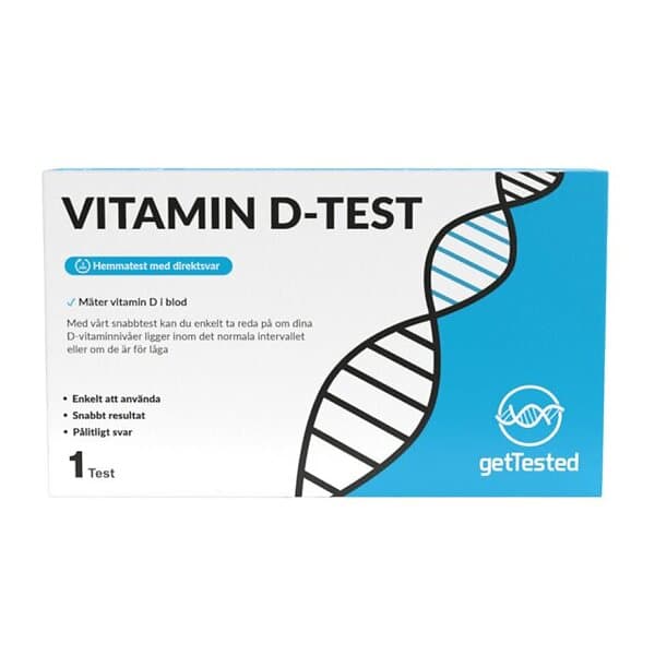 Get Tested D-vitamin test, 1 st