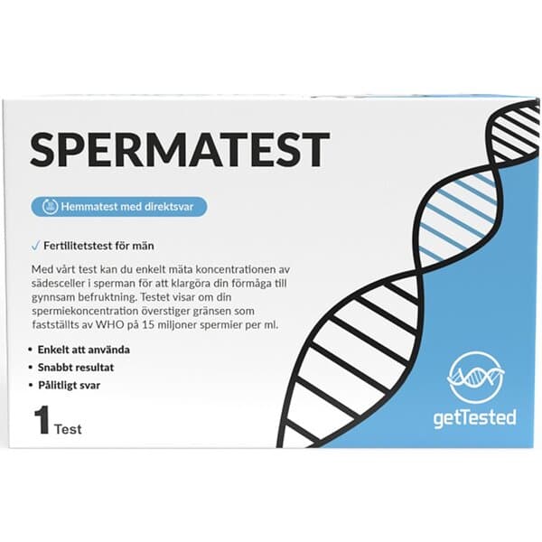 Get Tested Spermatest, 1 st