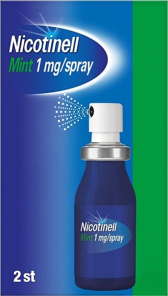 Nicotinell Mint 1mg Munhålespray 2pack