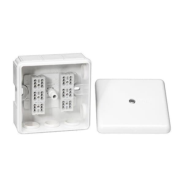 Schneider Electric Kopplingsdosa Mureva 6-pol KOPPL DOSA U56 VIT 6P SNABBPL IMT34094