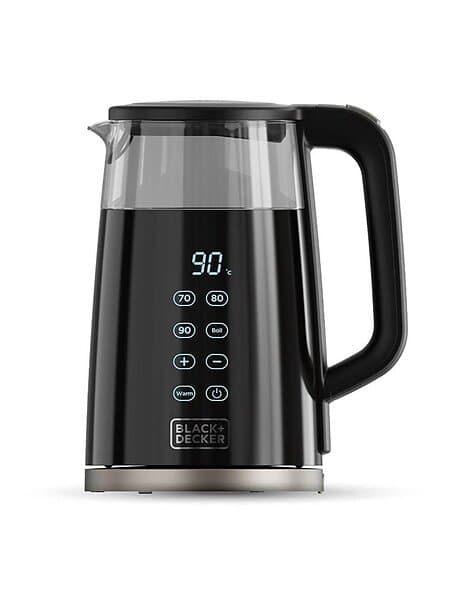 Black & Decker Kettle Glass Black 1,7L